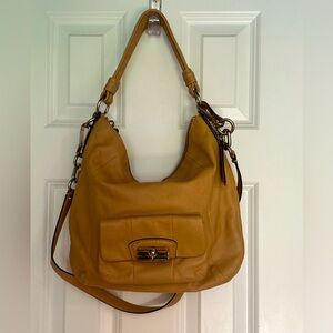 Coach Leather Hobo Bag